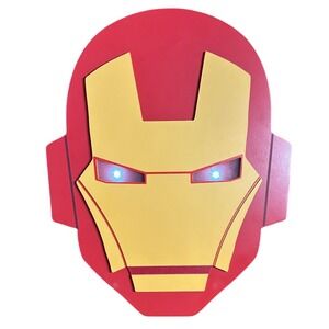 Marvel Iron Man LED Wall Decor Art The Big One Kids Superheroes 15.75" GIFT NEW